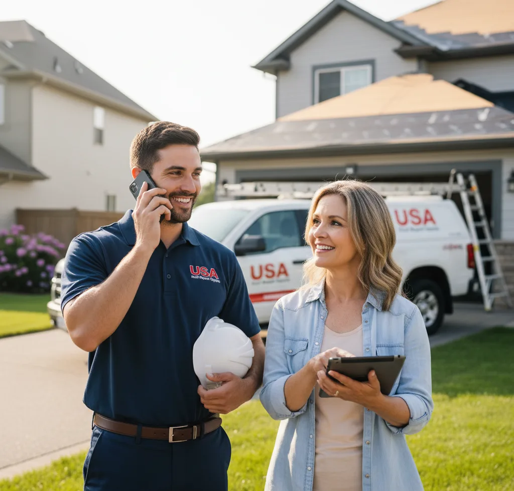 USA Roof Repair Experts customer support in Woodacre